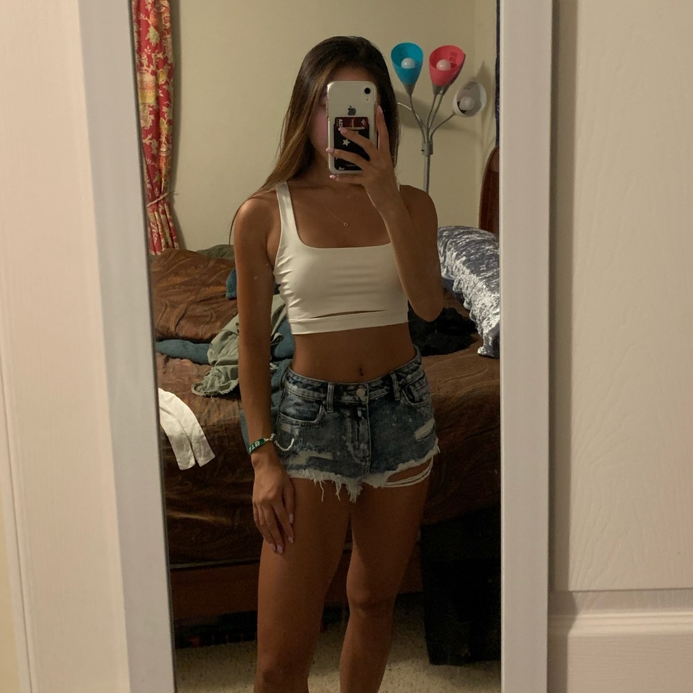 Pacsun high rise festival shorts size 25 - Picture 8 of 9
